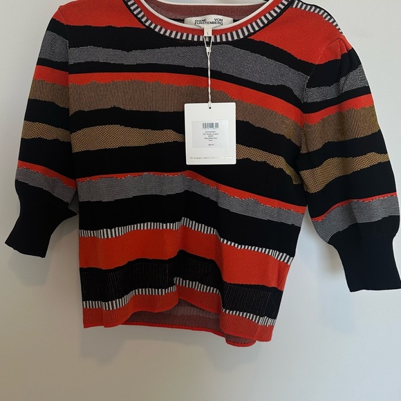 Diane von Furstenberg Women's Micky Sweater & Shira skirt (size large) - Picture 3 of 8